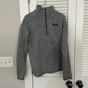 Grey Patagonia half zip